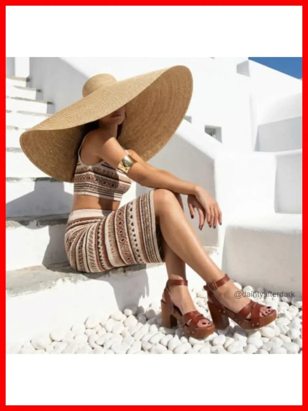 Cushionaire Sandra Faux Wood Block Heel Sandal Women's Platform
